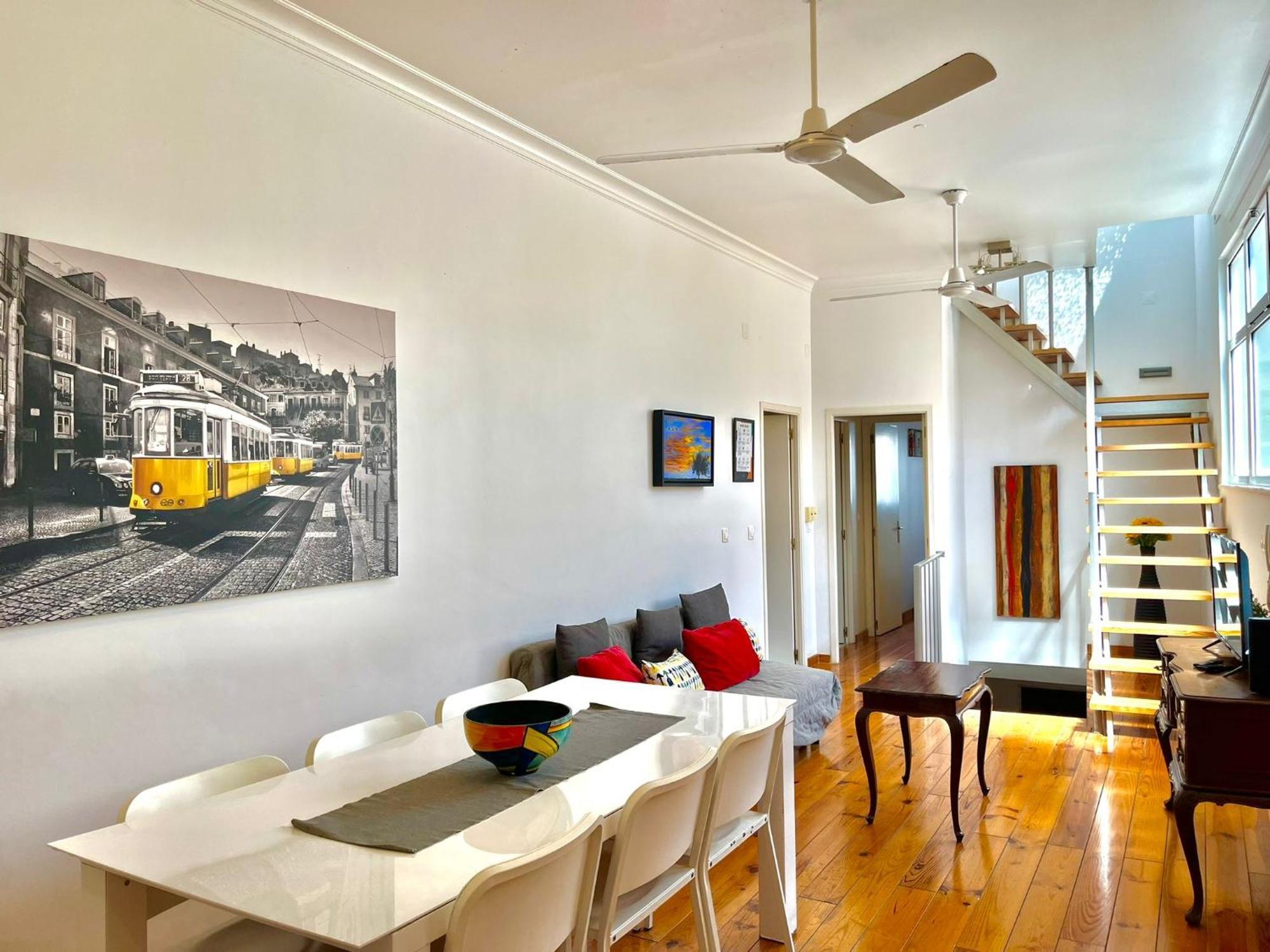 With Terrasse - 3 Bedroom, 3 Bathroom Triplex Lisboa Exteriér fotografie