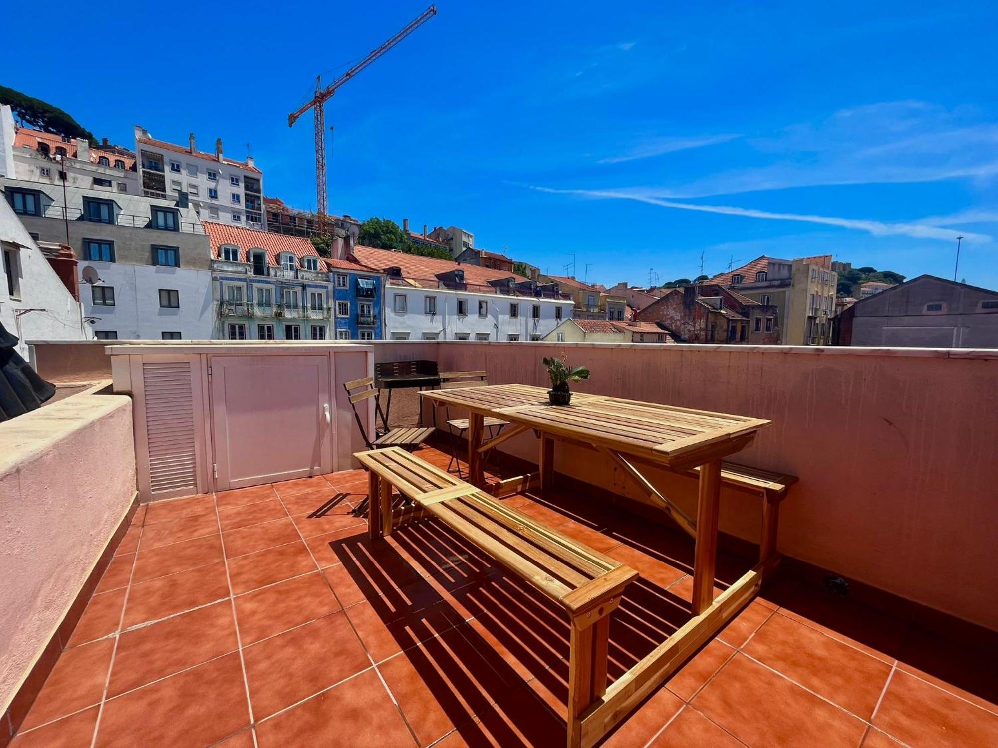 With Terrasse - 3 Bedroom, 3 Bathroom Triplex Lisboa Exteriér fotografie