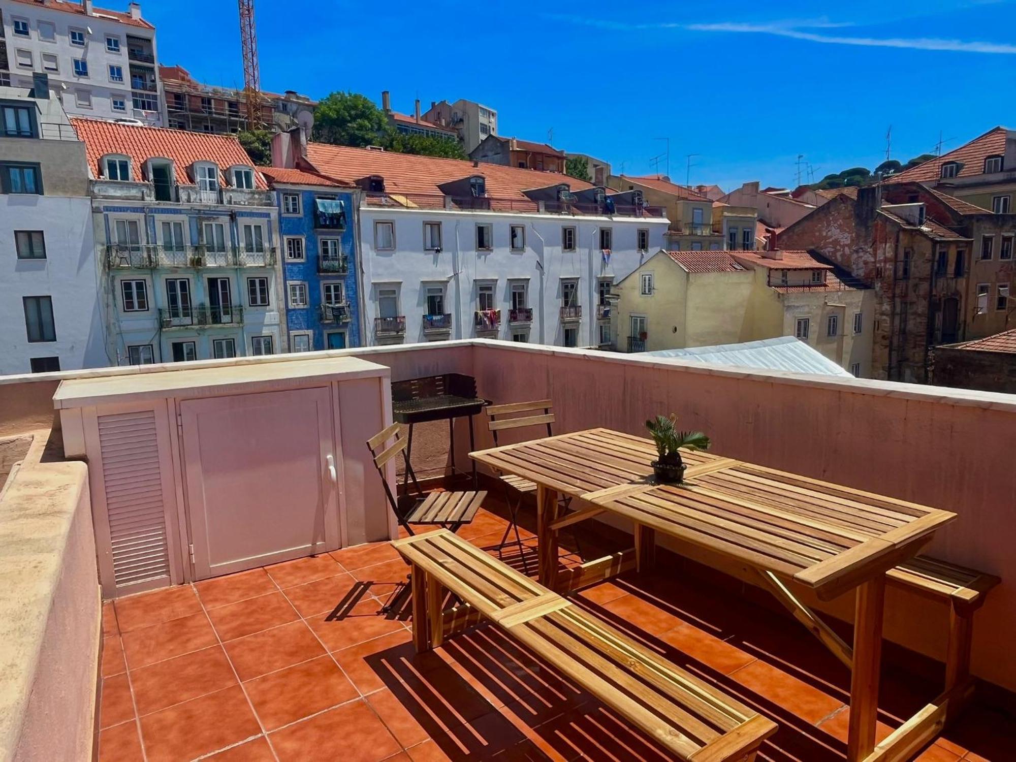 With Terrasse - 3 Bedroom, 3 Bathroom Triplex Lisboa Exteriér fotografie