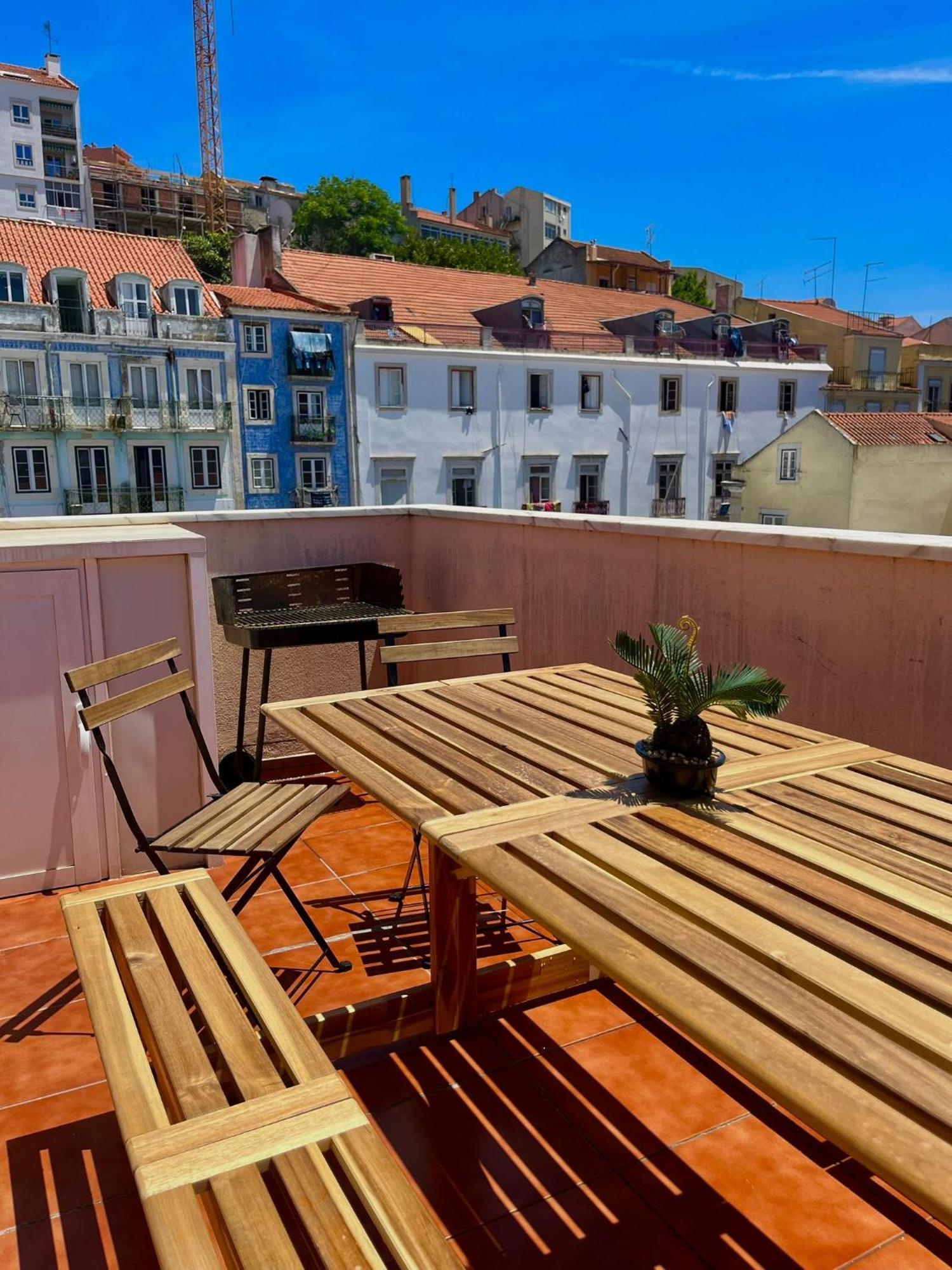 With Terrasse - 3 Bedroom, 3 Bathroom Triplex Lisboa Exteriér fotografie